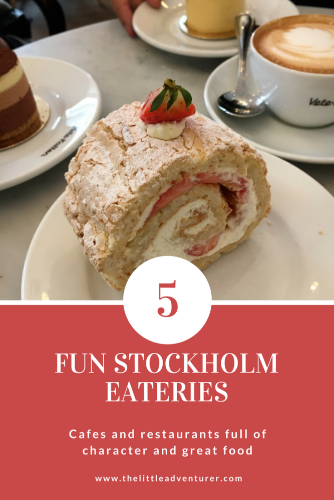 5 fun places to eat in Stockholm #travel #Stockholm #family