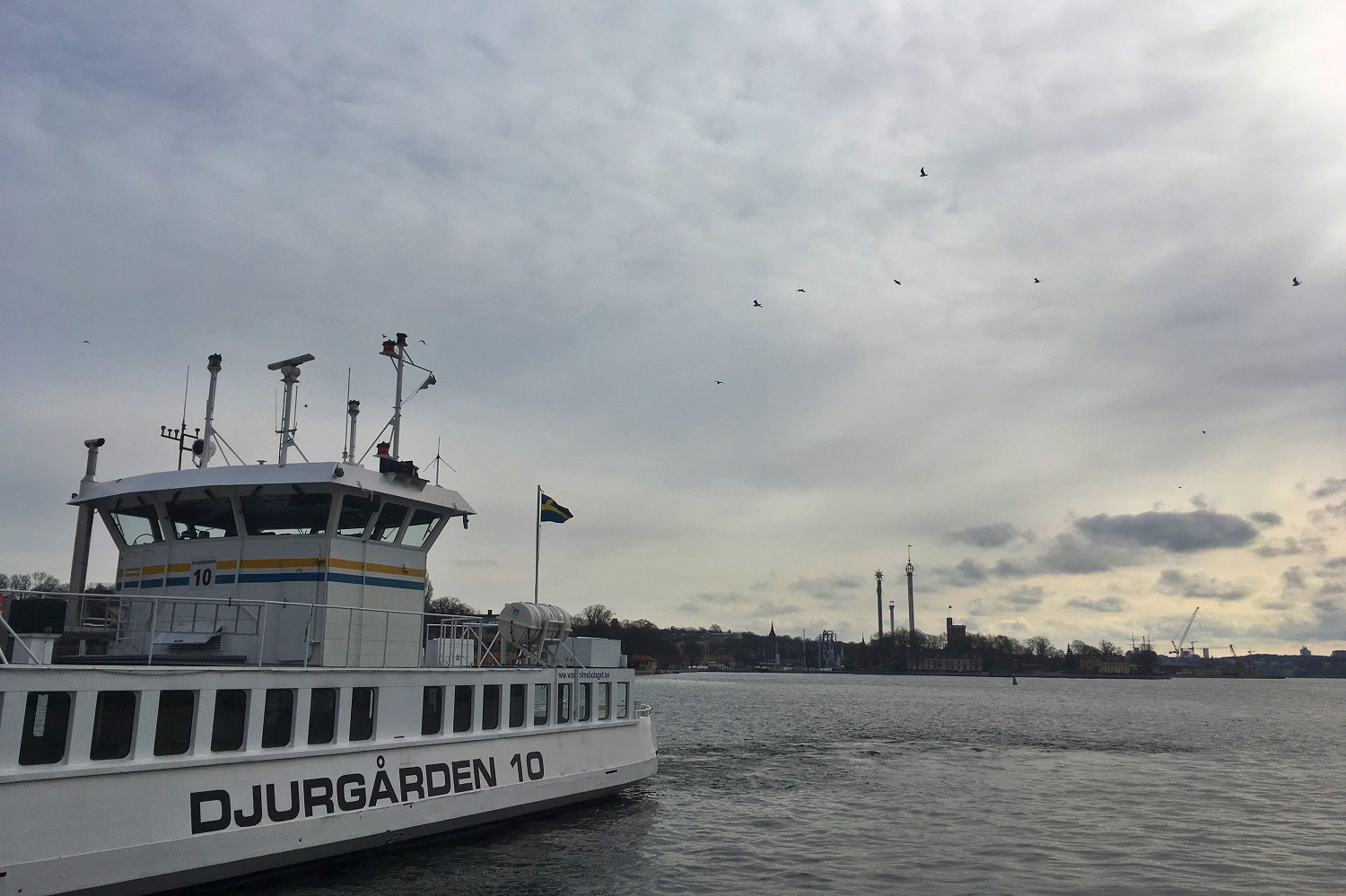 Djurgarden Ferry Stockholm at Slussen Ferry Pier