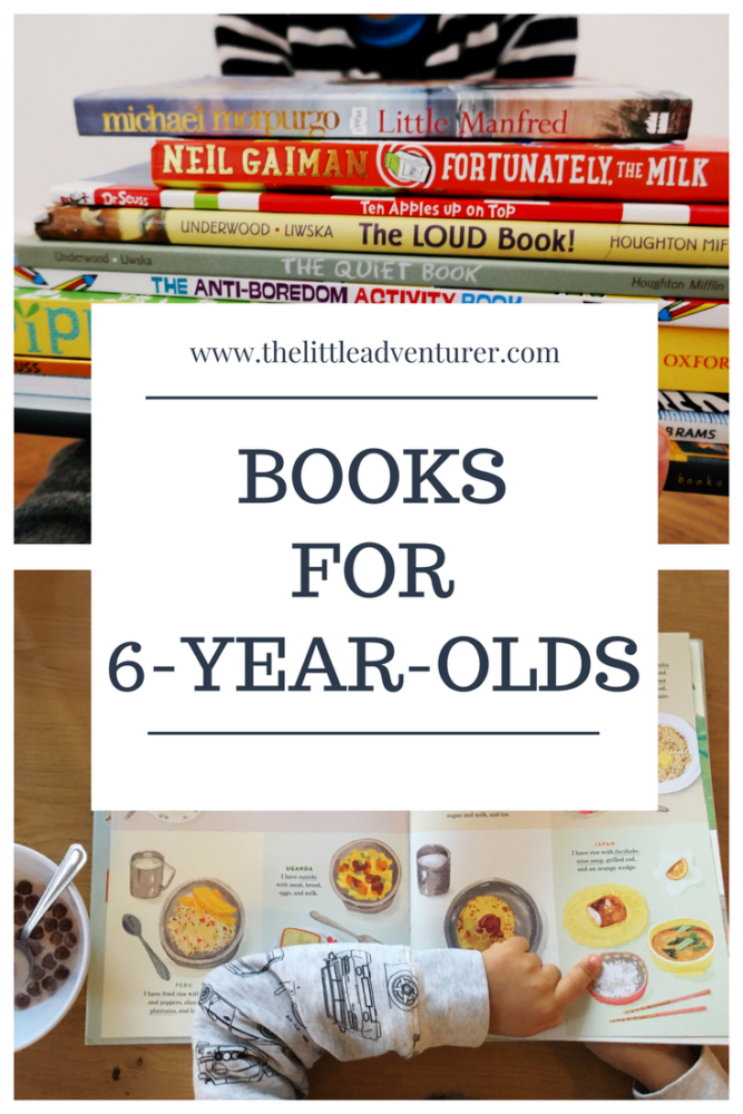 Ideas for picture, activity and chapter books for 6 year olds - The Little Adventurer