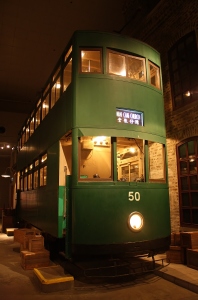 Ding-ding! Tram at Hong Kong History Museum