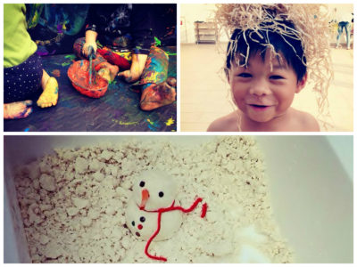 Messy Play at Go KiDS playgroup Hong Kong 