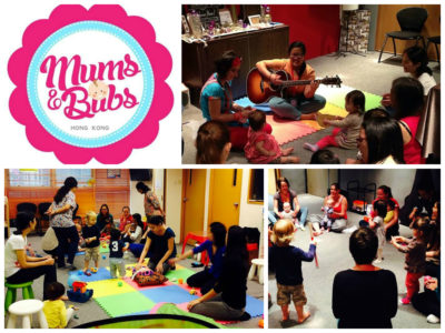 Singing and play at Mums and Bubs Playgroup Hong Kong