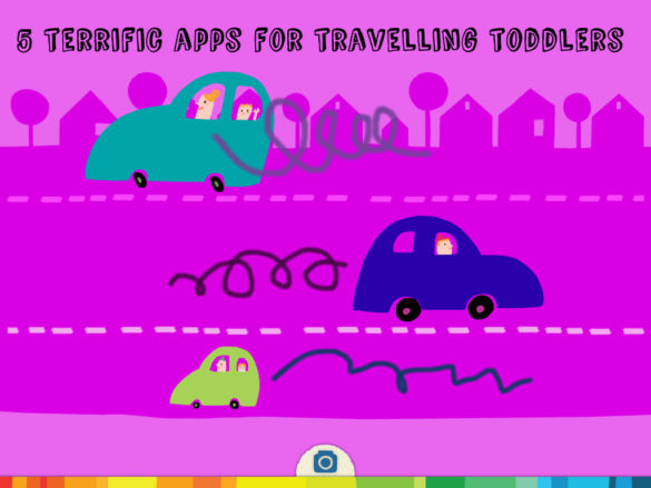 5 terrific apps for travelling toddlers