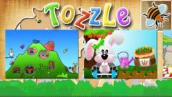 Tozzle App Screenshot of more difficult puzzles