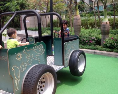 Bouncy jeep, Elements Playground, Hong Kong