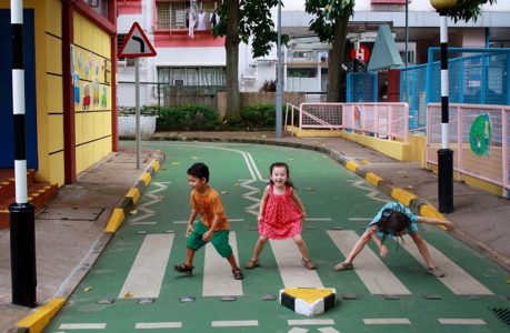 Abbey Road Photoshoot Pak Fuk Road Safety Town Hong Kong