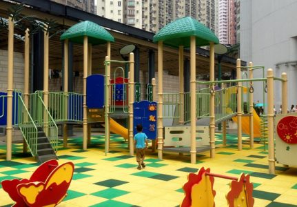 Forbes Street Temporary Playground Kennedy Town