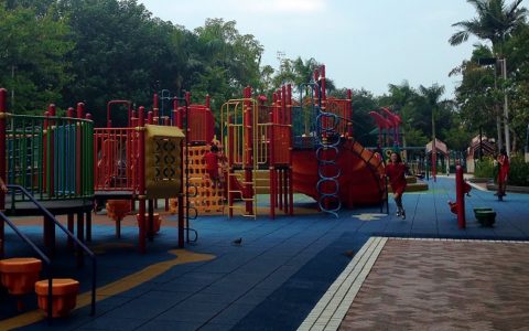 Quarry Bay Park Playground Hong Kong