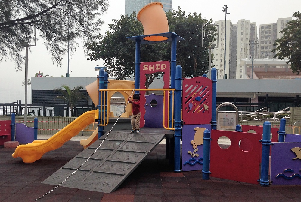 Tai Wan Shan Playground, at Whampoa Garden, Hong Kong