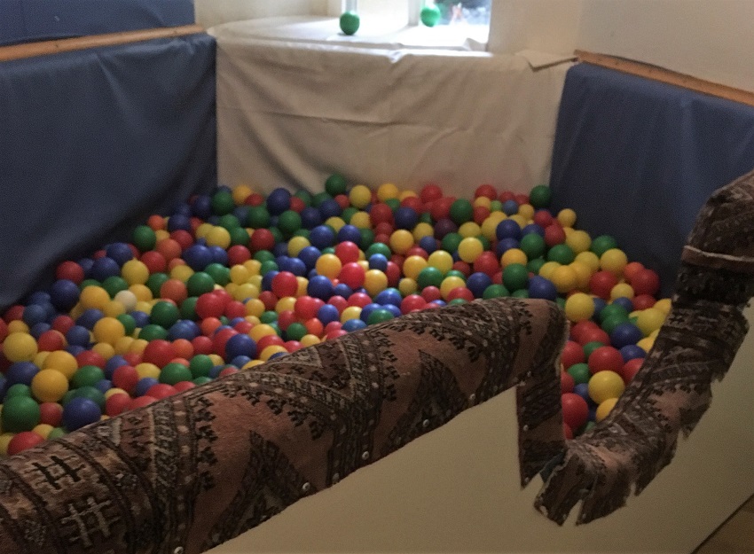 Ball pool at Cafe Kreuzzwerg