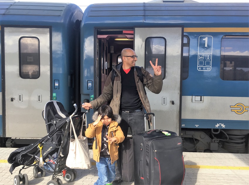 The journey end - Berlin to Prague by train