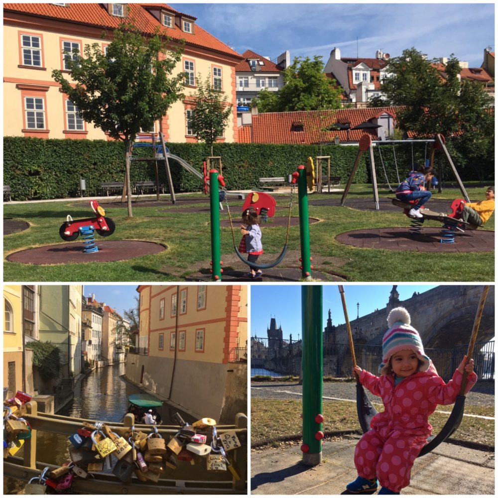 Kampa and Charles Bridge Playground Prague