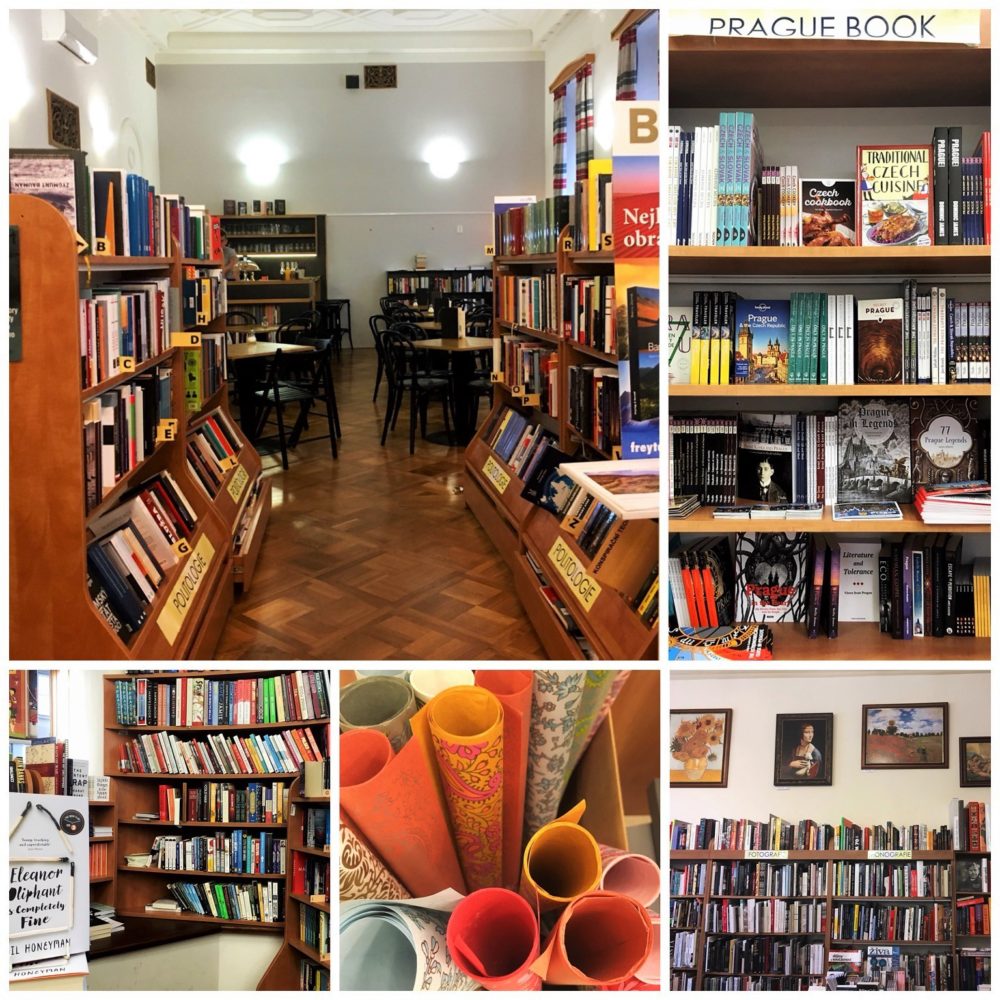 Academia Nakladatelstvi Bookshop and cafe in Prague on Wenceslas Square - Part of a guide to Prague's most charming English bookshops