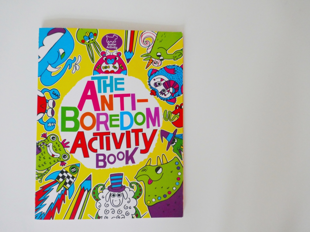 Anti-Boredom Activity Book - part of a round up of picture, activity and chapter books for 6 year olds. The Little Adventurer.