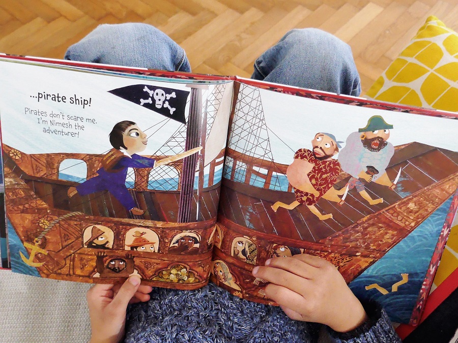 Nimesh the Adventurer by Ranjit Singh and Mehrdokht Amini - Book review by The Little Adventurer