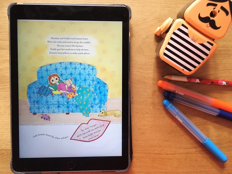 Sammy's Broken Leg (Oh, No!) and the Amazing Cast That Fixed It – by Judith Wolf Mandell - Ideas for caring for a child with a broken leg - The Little Adventurer
