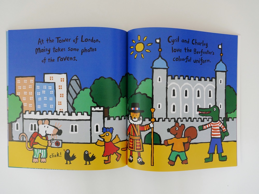 Maisy Goes to London - a review of London picture and activity books by The Little Adventurer