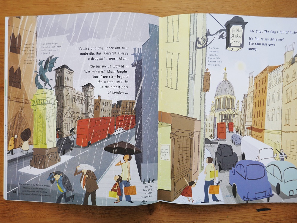 Inside A Walk in London - A review of London picture and activity books by The Little Adventurer