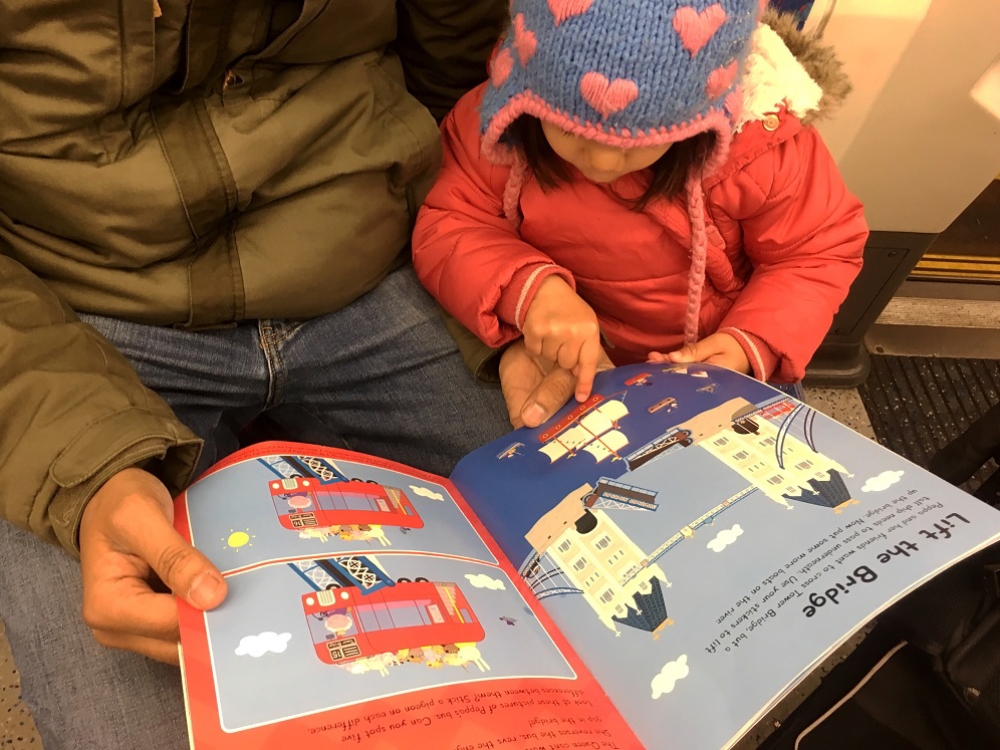 Peppa Pig London Day Out - A review of London picture and activity books by The Little Adventurer