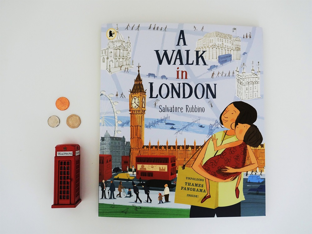 A Walk in London by Salvatore Rubbino - A review of London picture and activity books by The Little Adventurer
