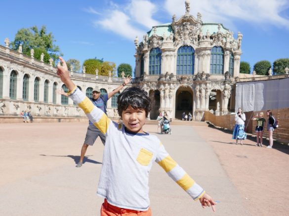 Zwinger in Dresden - One of the many attractions of family-friendly Dresden - The Little Adventurer
