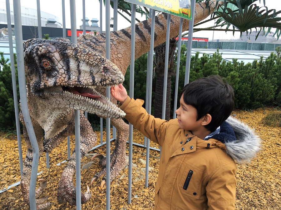 DinoPark Praha. One of the 74 fun things to do in Prague with kids. The Little Adventurer. 