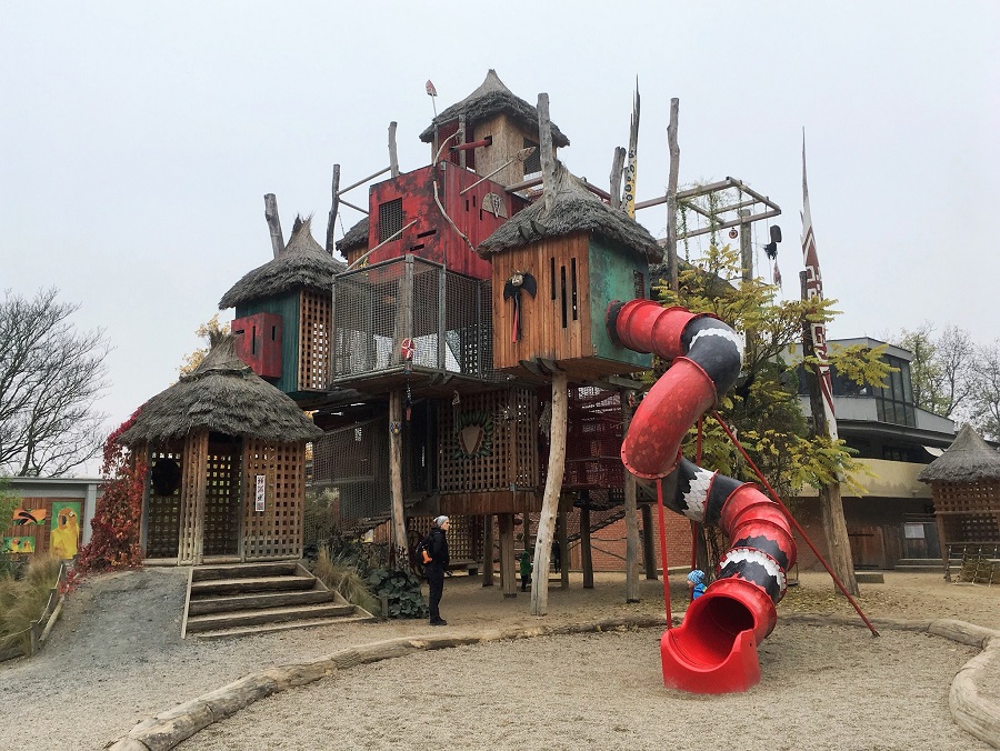 Prague Zoo playground - One of the 74 fun things to do in Prague with kids. The Little Adventurer. 