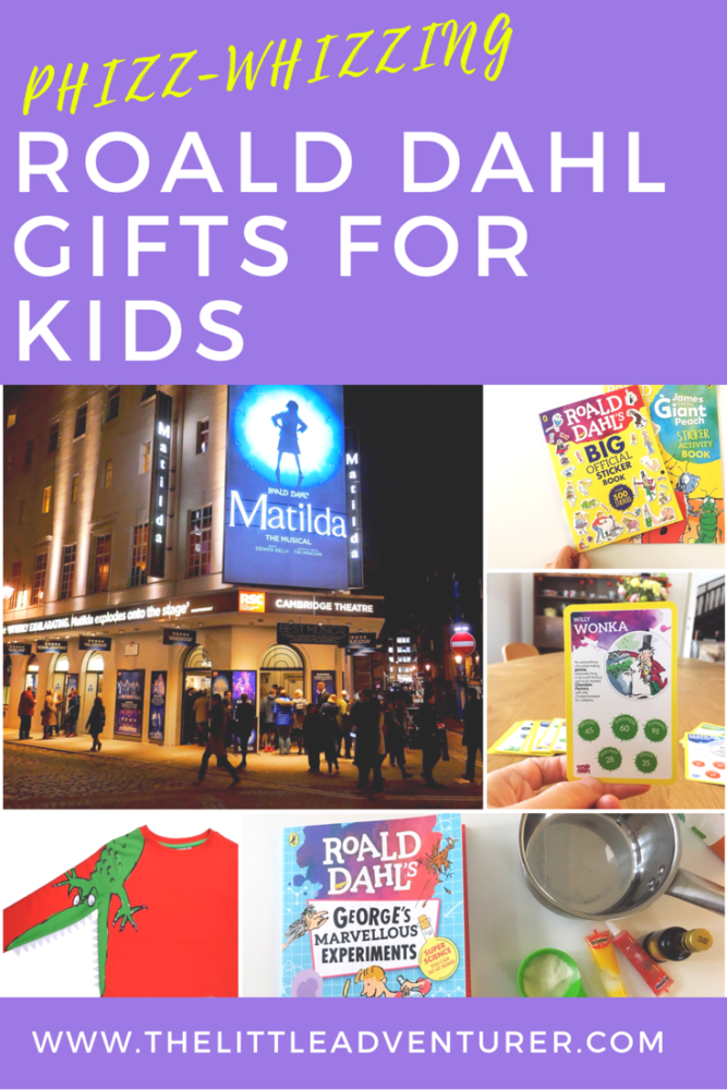 Phizz-Wizzing Roald Dahl gift ideas for children - The Little Adventurer