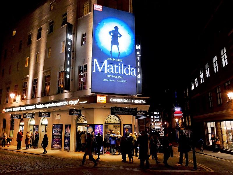 Matilda the Musical - one of the best Roald Dahl gifts for children - The Little Adventurer