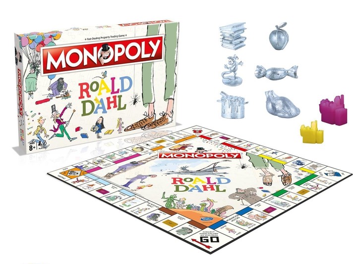Roald Dahl Monopoly - one of the best Roald Dahl gifts for children - The Little Adventurer