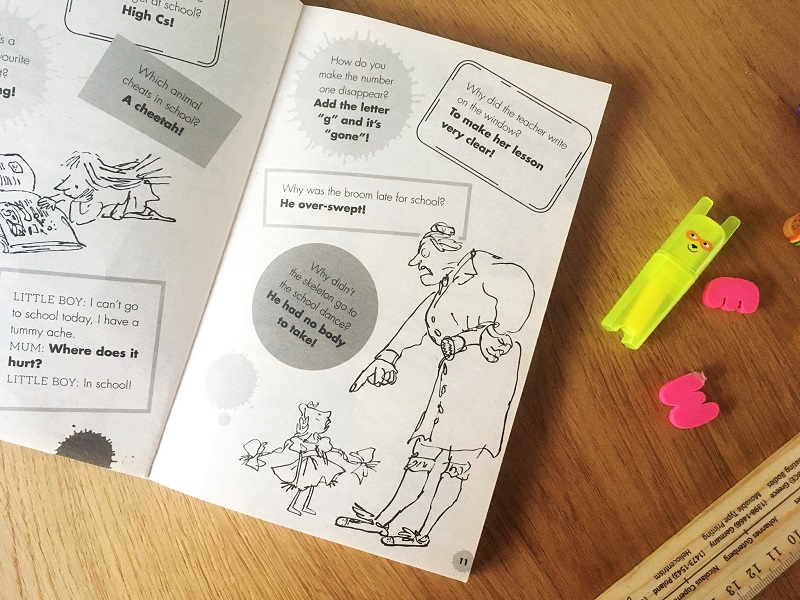 Whizzpopping Joke Book - one of the best Roald Dahl gifts for children - The Little Adventurer