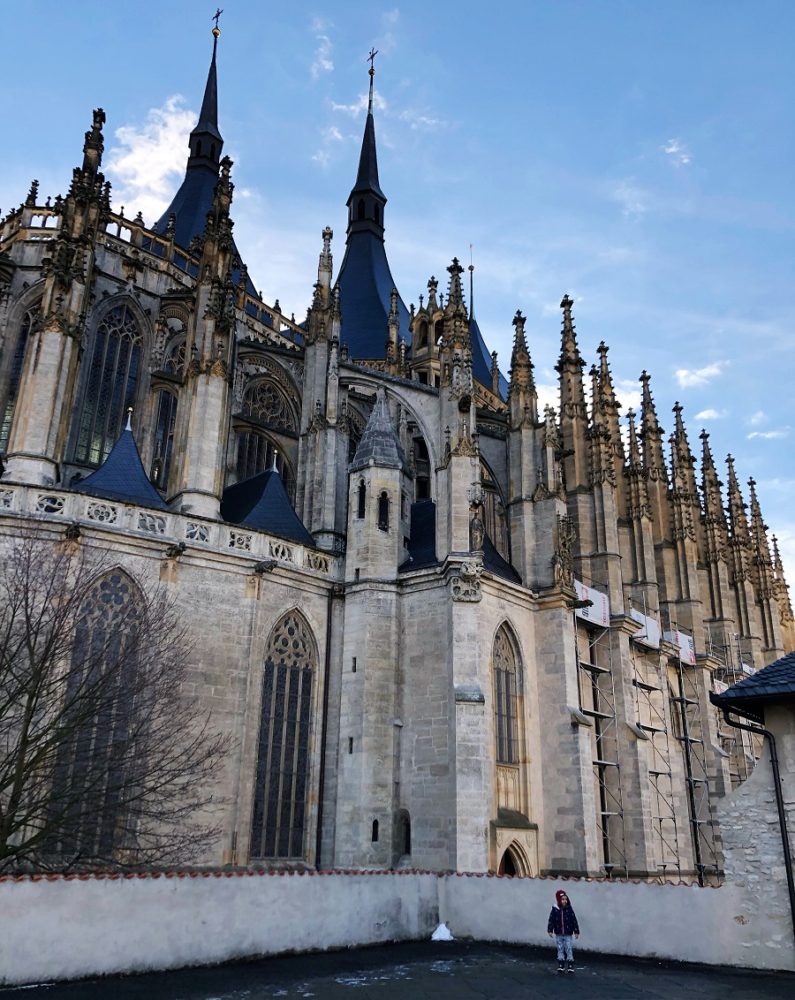 Church of St Barbara Kutna Hora - A review of our family trip to this UNESCO World Heritage centre, an hour from Prague. The Little Adventurer