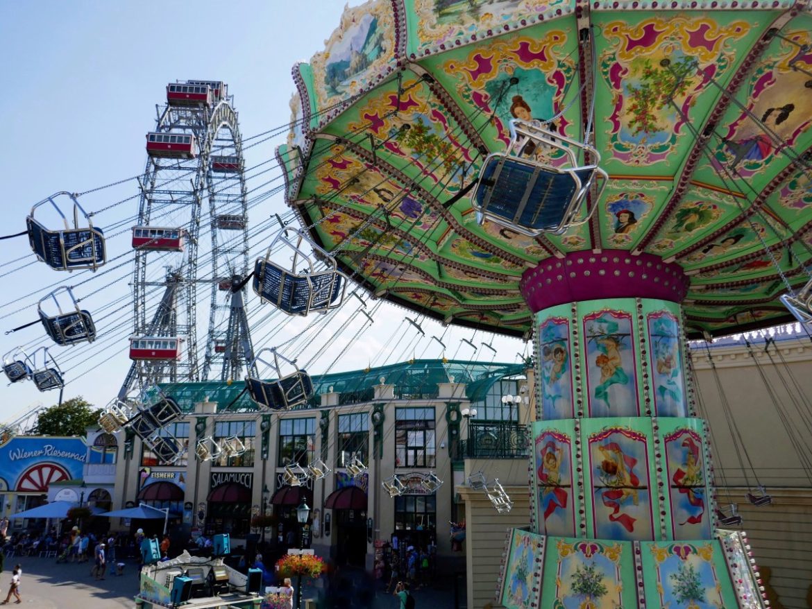 Vintage rides at the Prater in Vienna - a great outing with kids