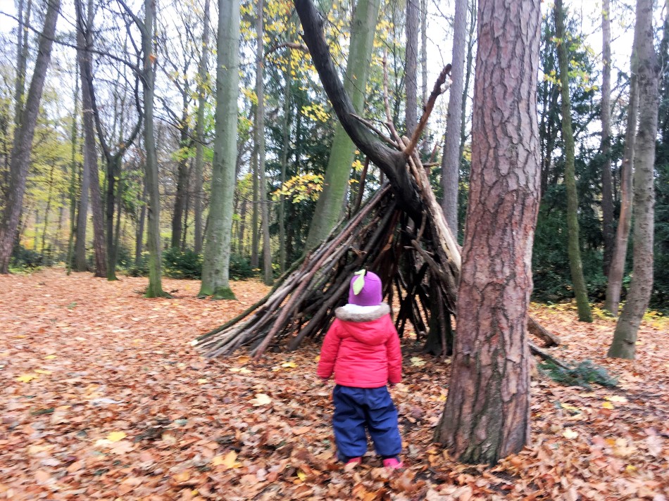 Exploring the wood at Obora Hvězda - One of the family-friendly day trips from Prague - The Little Adventurer