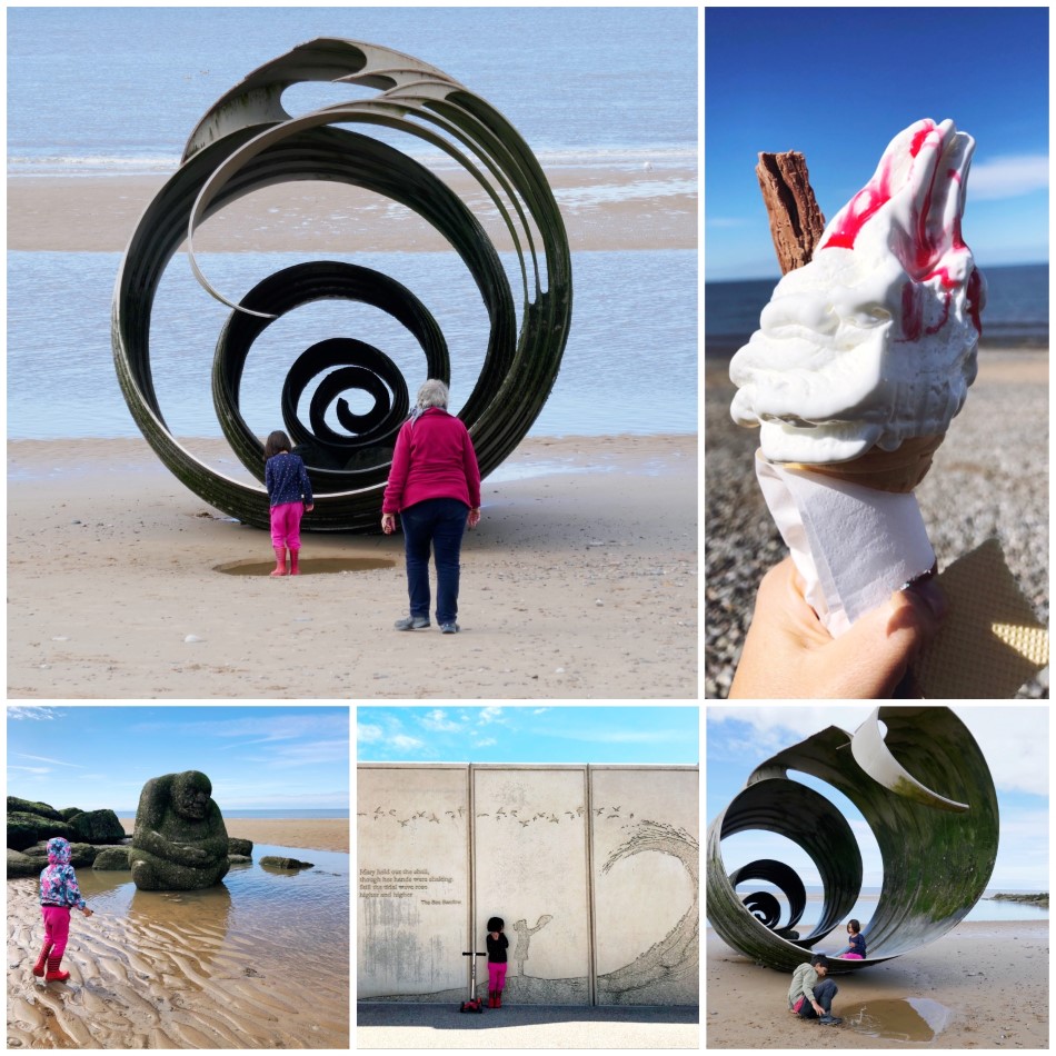 The Mythic Coast art trail, Cleveleys - One of the family-friendly art walks in the North West